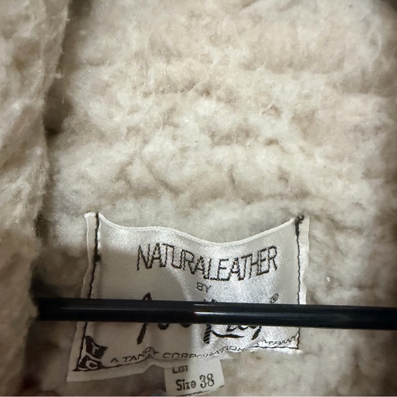 Vintage 1960s Jo O Kay Suede Leather Sherpa Lined Western Rancher Jacket 38 - Picture 7 of 14